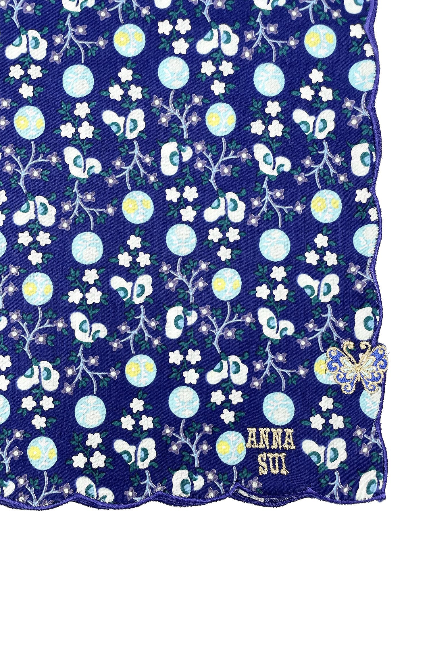 Butterfly Meadows Handkerchief - Anna Sui