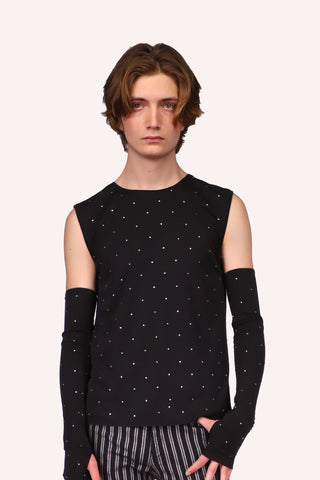 Nuwave Sweater<br> Black/White