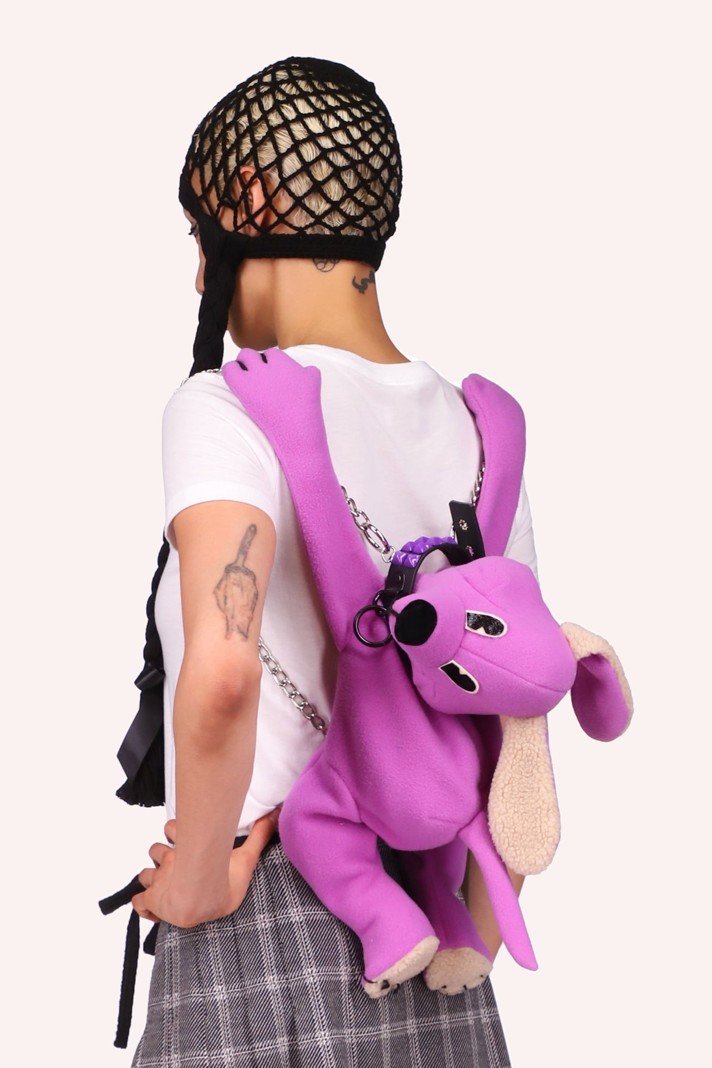 Fleece Doggy Backpack <br>Purple Haze - Anna Sui