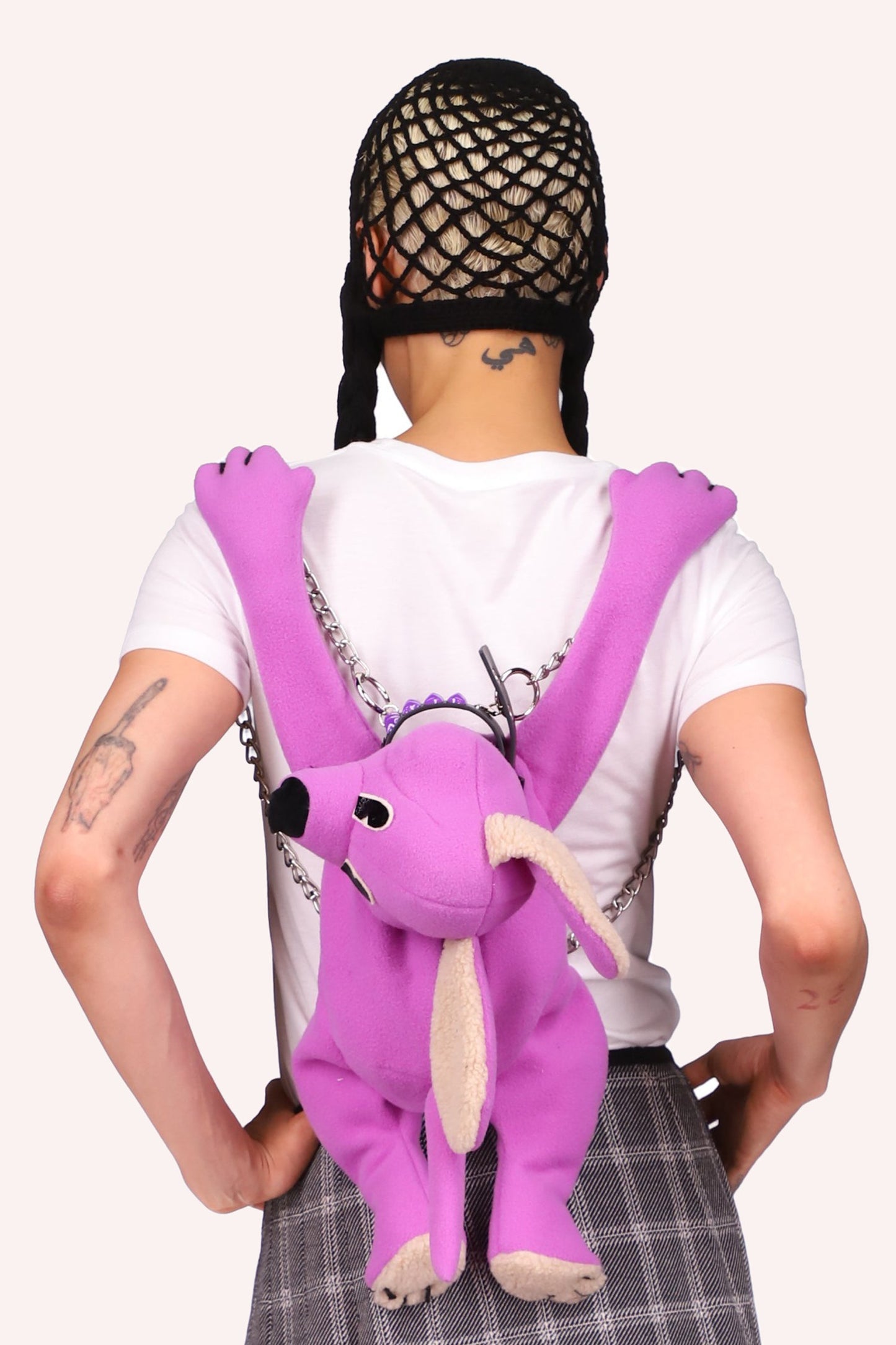 Fleece Doggy Backpack <br>Purple Haze - Anna Sui
