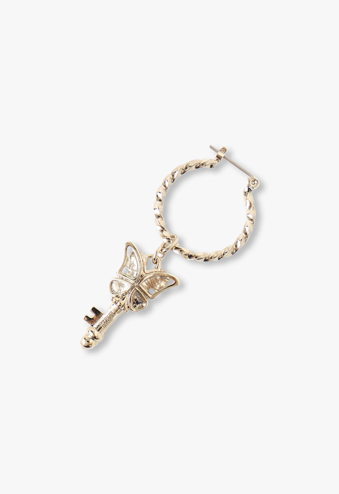 Butterfly Key Earing <br> Gold - Anna Sui