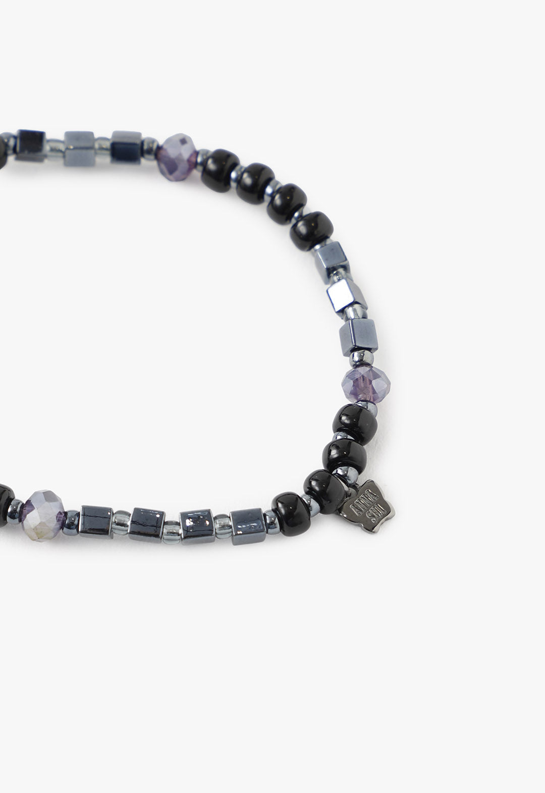 Butterfly Stone Bracelet <br> Purple - Anna Sui