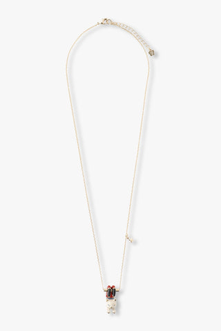 Rabbit Necklace <br> White