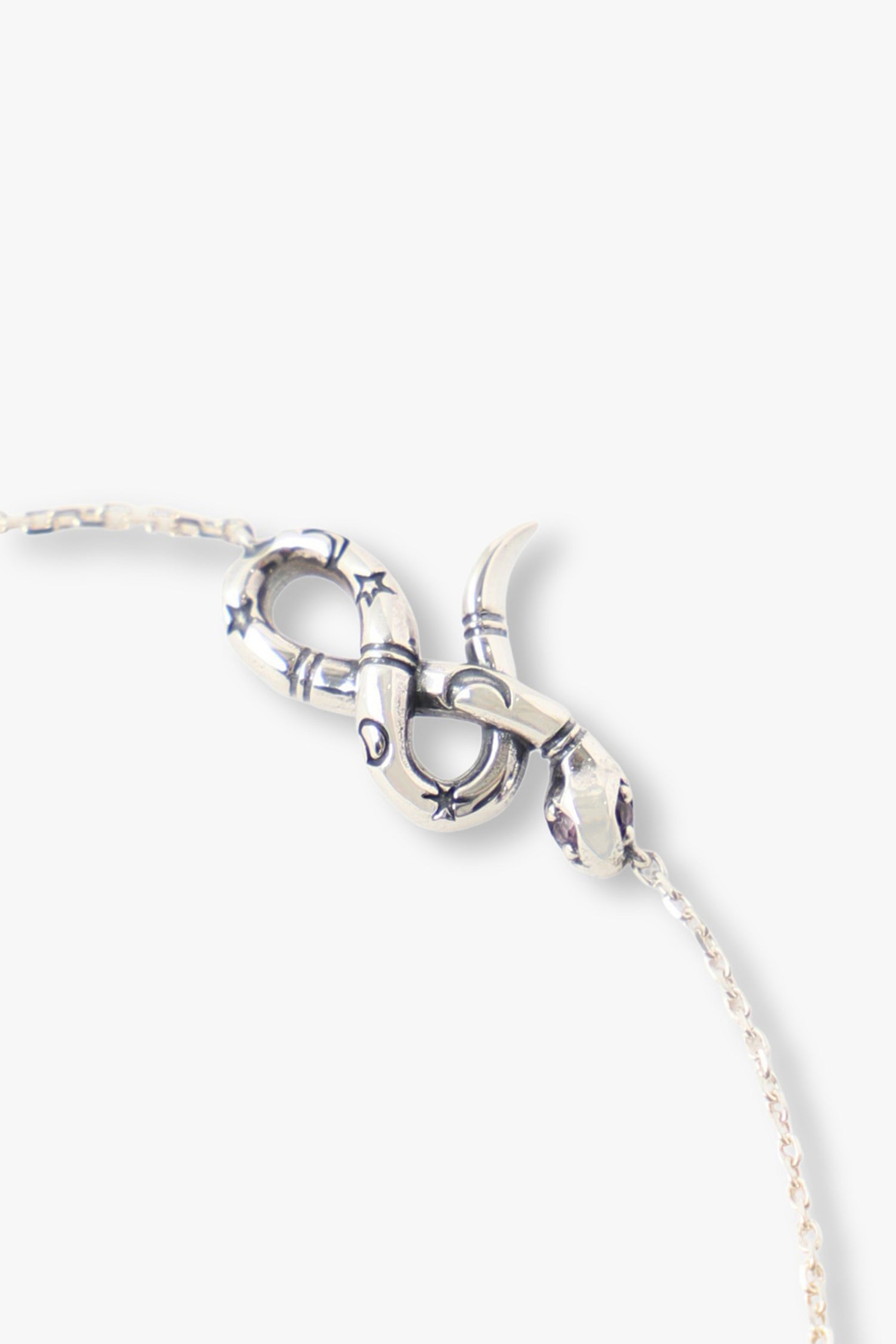 Eternity Snake Bracelet <br> Silver - Anna Sui