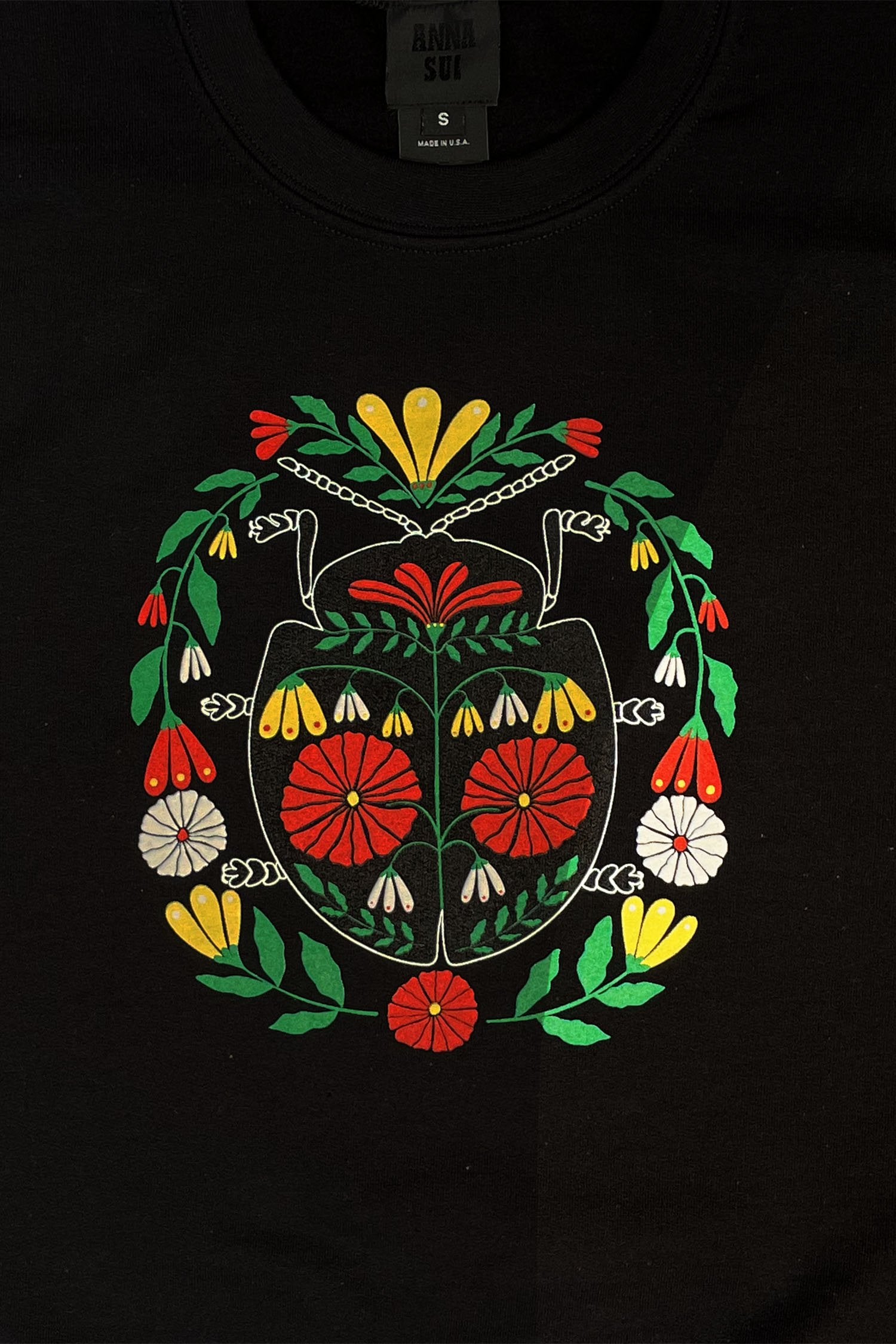 Beetle Sweatshirt <br> Red - Anna Sui
