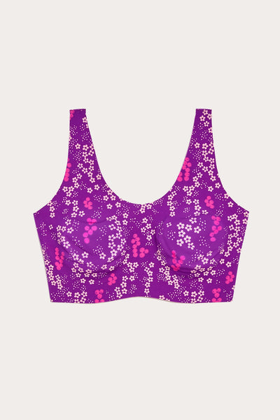 Anna Sui x Knix Ditsy Blooms Luxe Pullover Bra