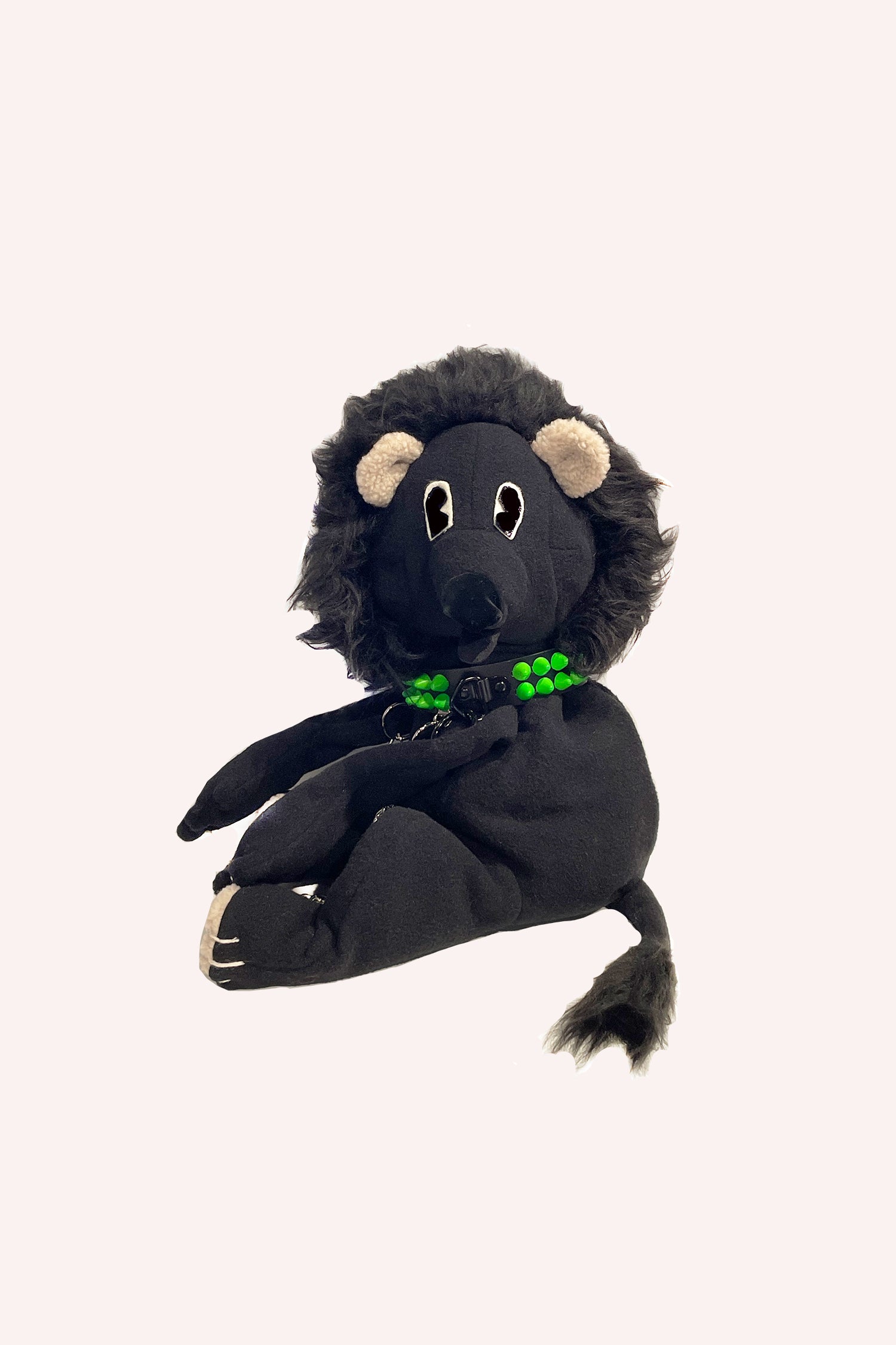Fleece Lion Backpack <br>Black Multi - Anna Sui