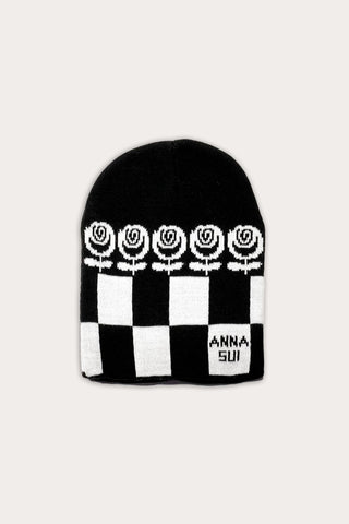 Anna Sui Trucker Hat <br> Black Multi