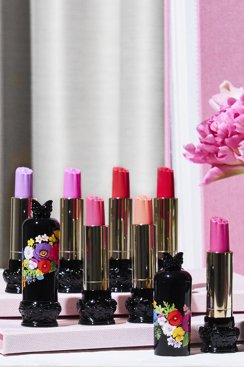 Ensemble of all Lipstick F: Fairy Flower color