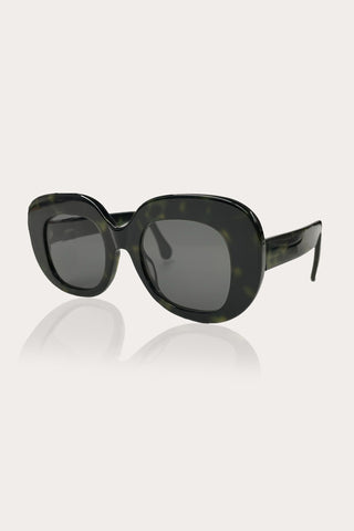 Square Sunglasses <br> Turquoise Multi