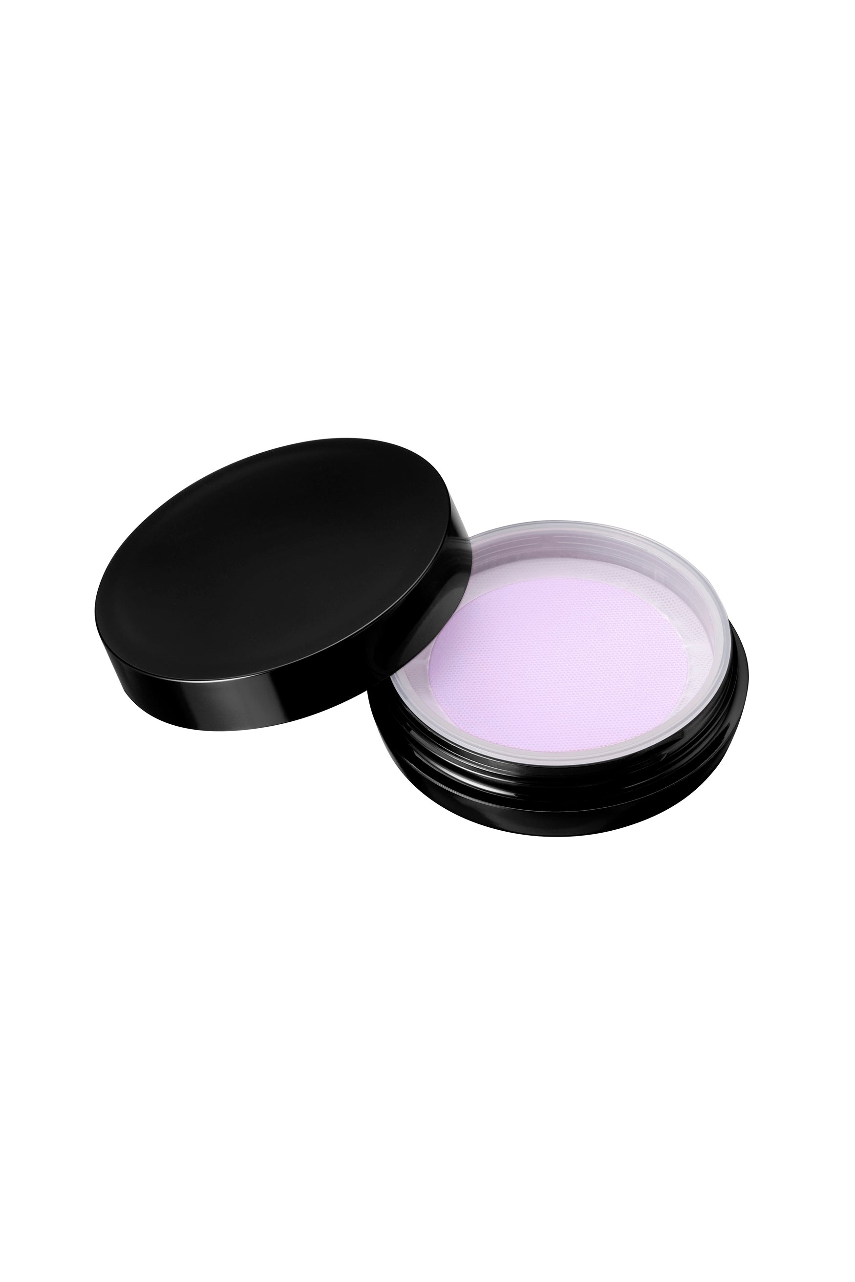 Mini refill in a small round black box, includes amount of rich formula for a flawless complexion