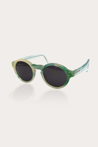 Square Sunglasses <br> Turquoise Multi